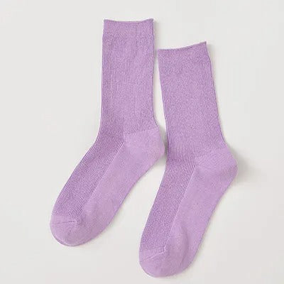 Chaussette haute pour femme