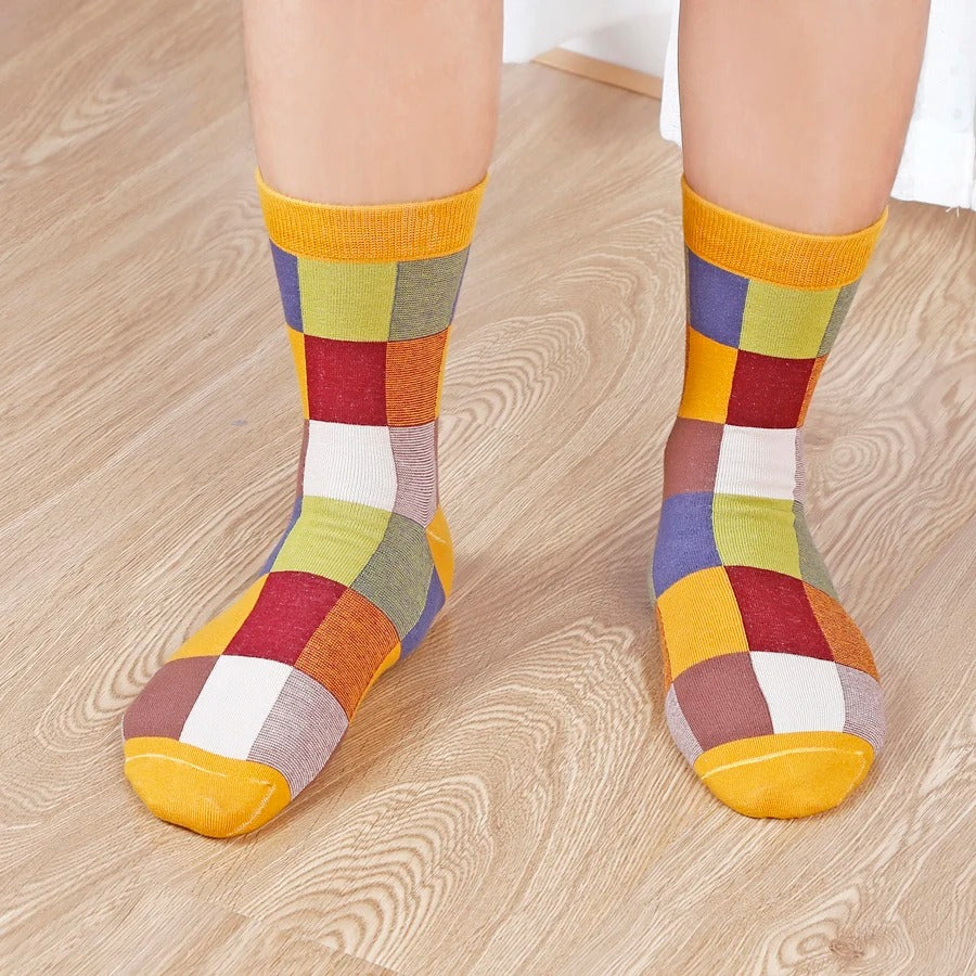 Chaussette homme motif