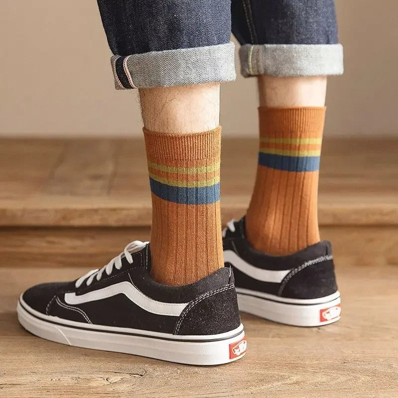 Chaussette orange