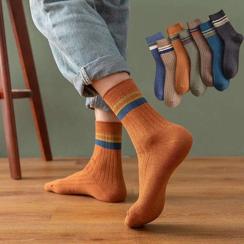 Chaussette orange