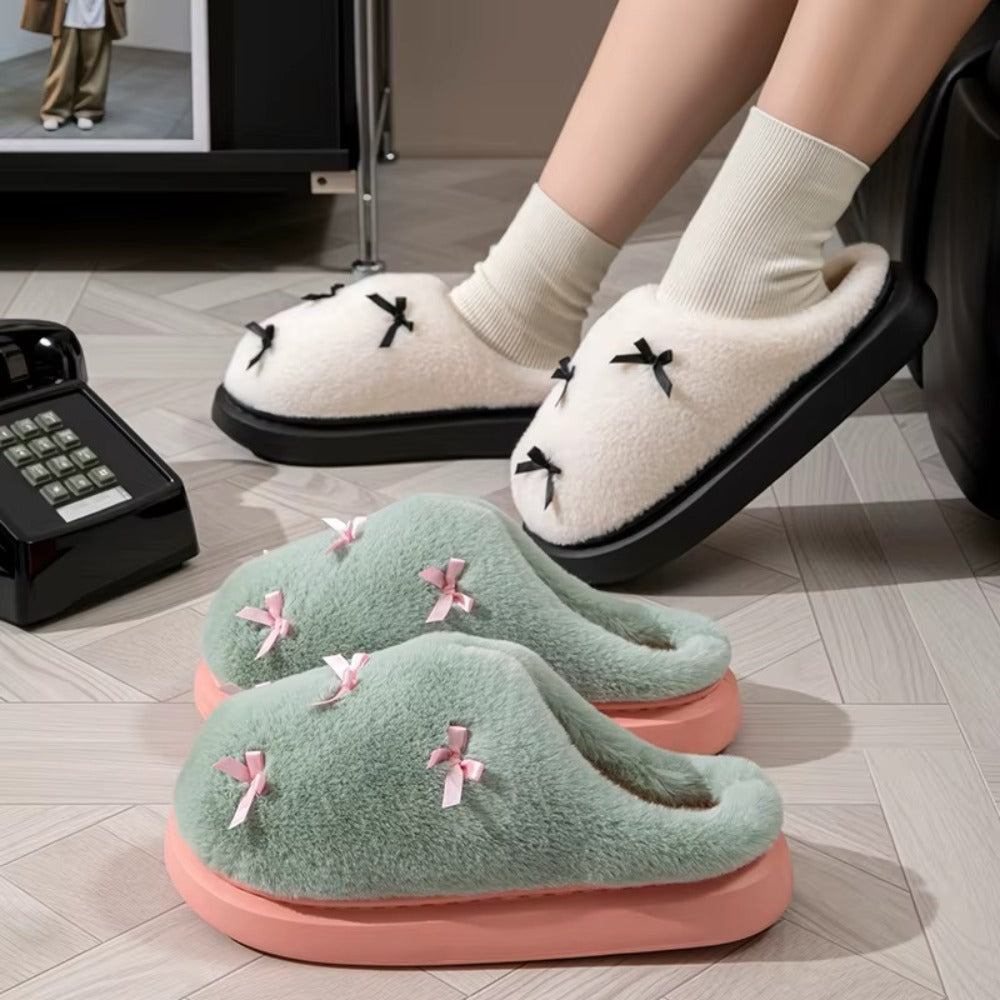 Chaussons Femme Cocooning – Doux, Chauds & Semelle Épaisse