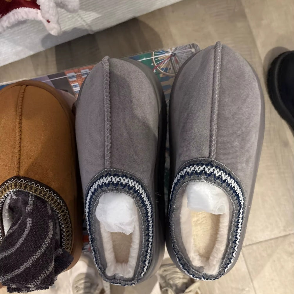 Chaussons Fourrés Femme – Chauds, Confortables & Antidérapants