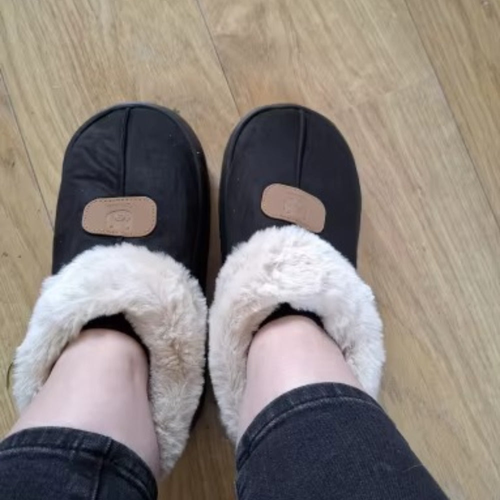 Chaussons Montants Fourrés Femme – Ultra Chauds & Semelle Antidérapante