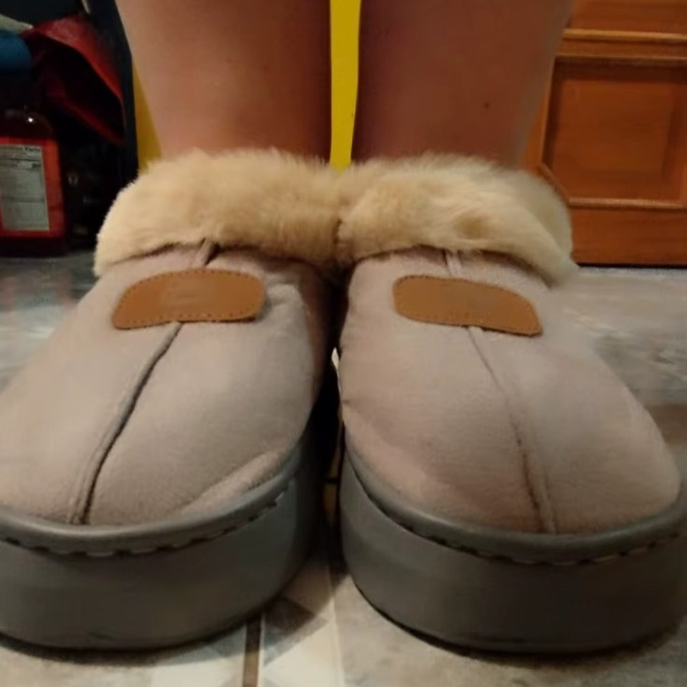 Chaussons Montants Fourrés Femme – Ultra Chauds & Semelle Antidérapante