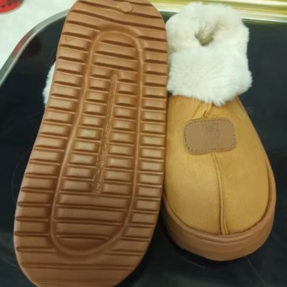 Chaussons Montants Fourrés Femme – Ultra Chauds & Semelle Antidérapante