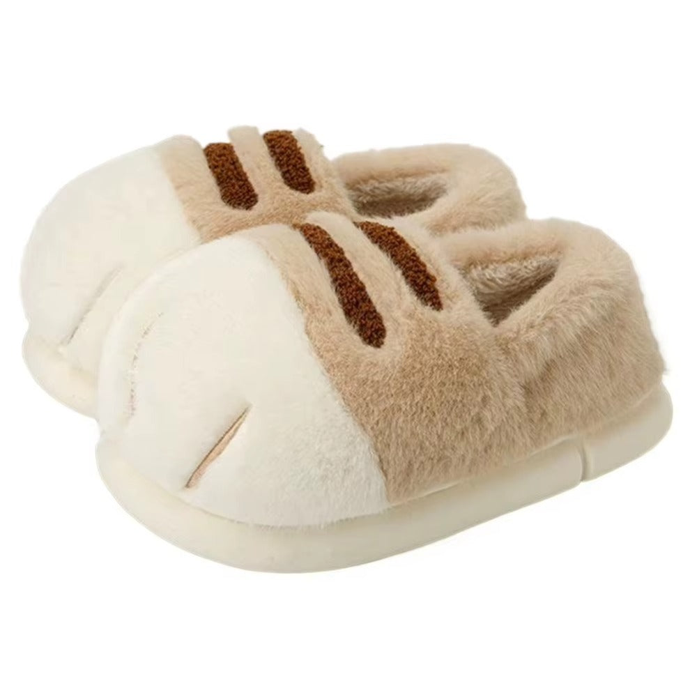 Chaussons Patte de Chat Femme – Fourrés, Doux & Antidérapants