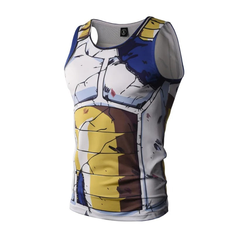 Goku compression tank top