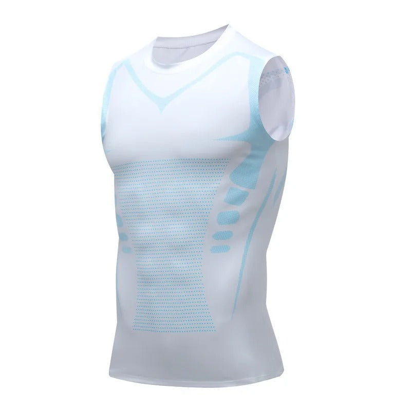 Men's plus size compression tank top