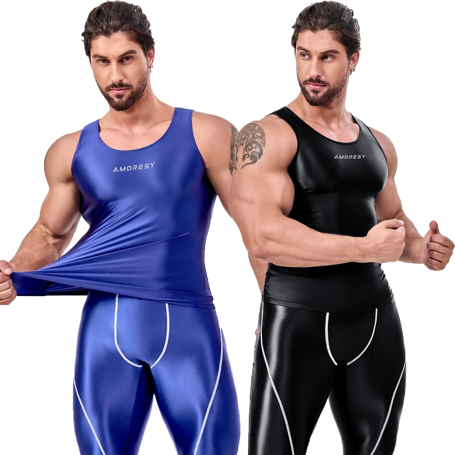 Men's compression tank top