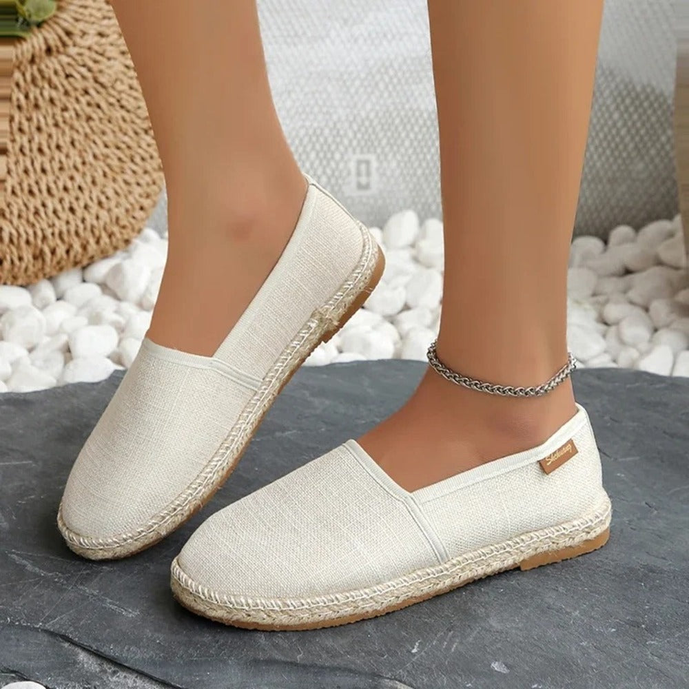 Espadrille en toile femme