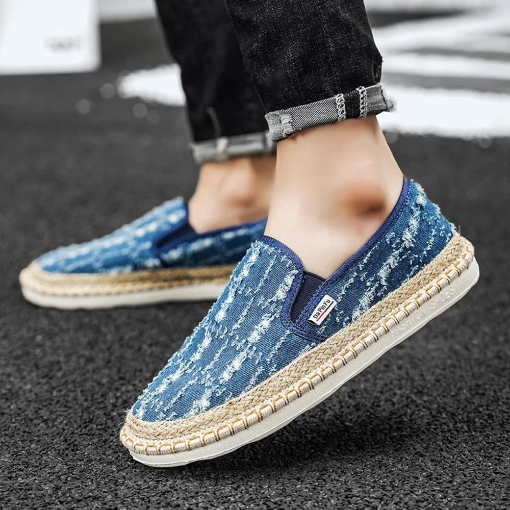Espadrille en toile homme