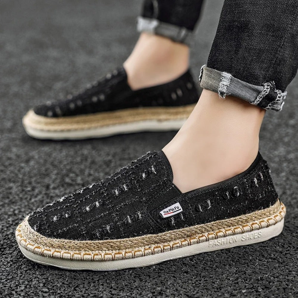 Espadrille en toile homme