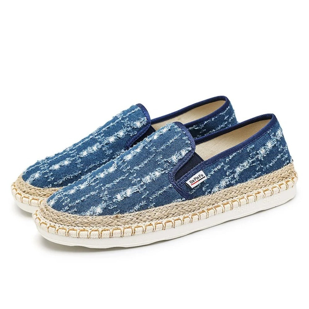 Espadrille en toile homme
