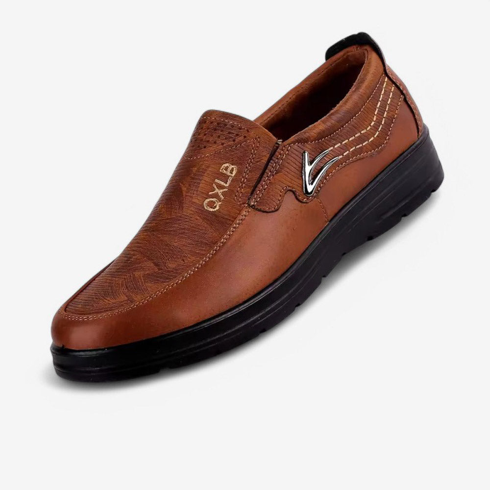 Mocassin homme cuir souple