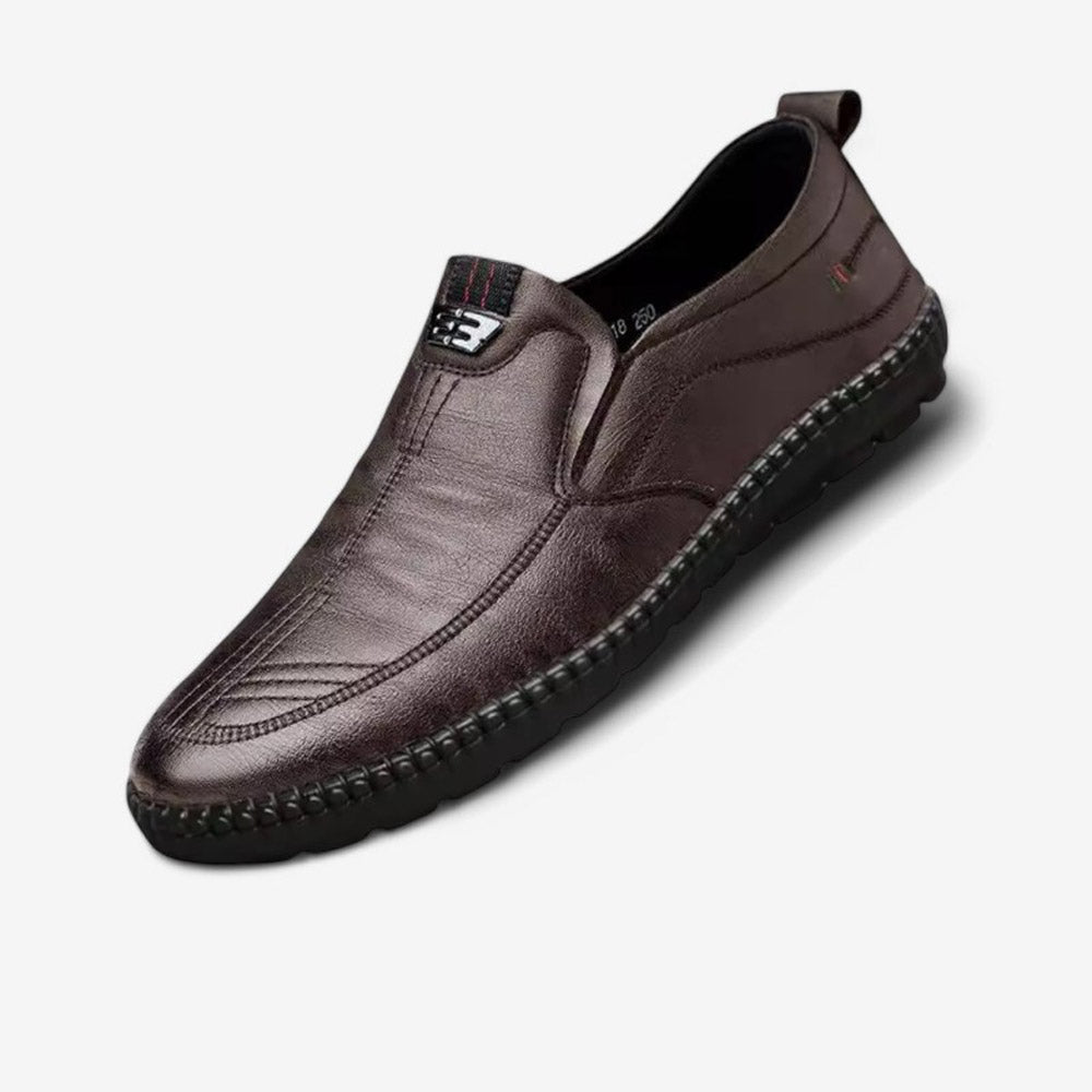 Mocassin orthopédique homme