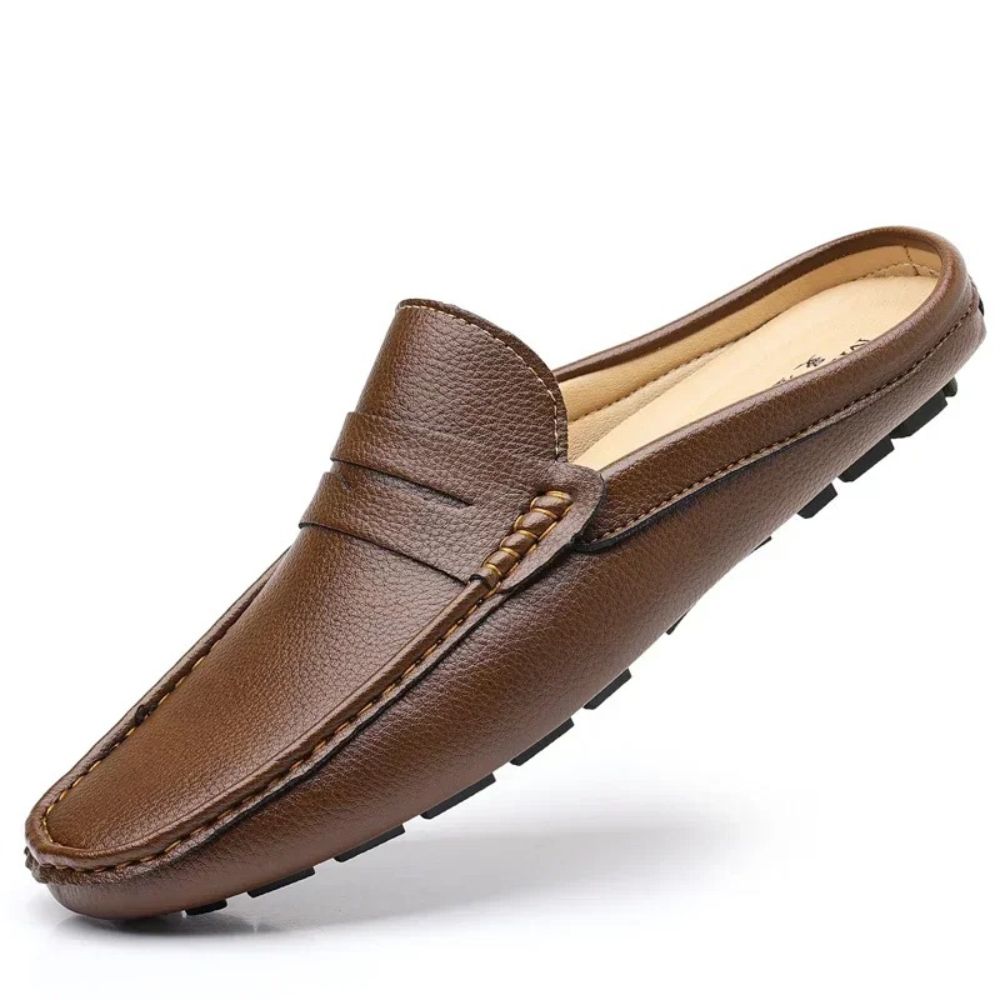 Mocassin homme blanc