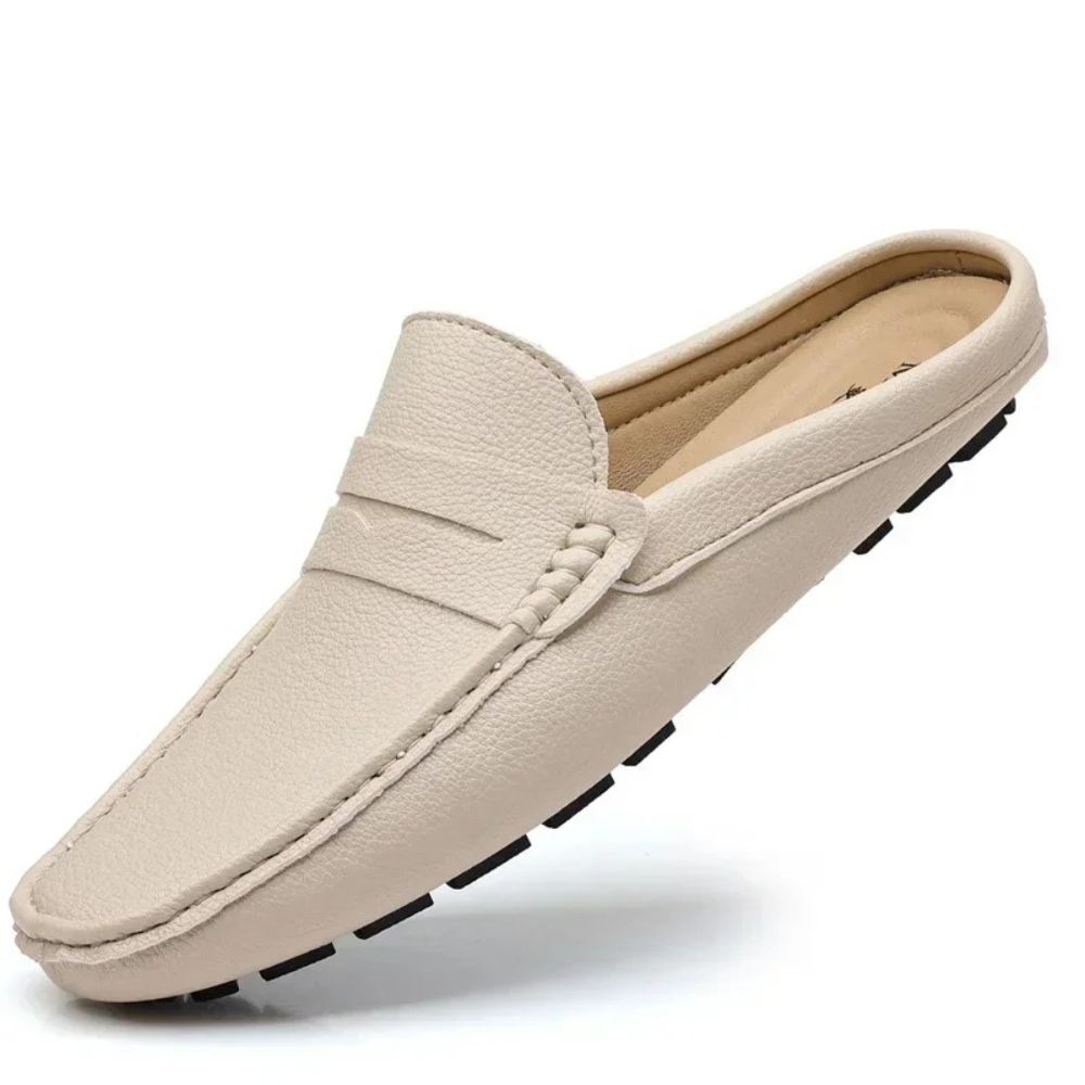 Mocassin homme blanc