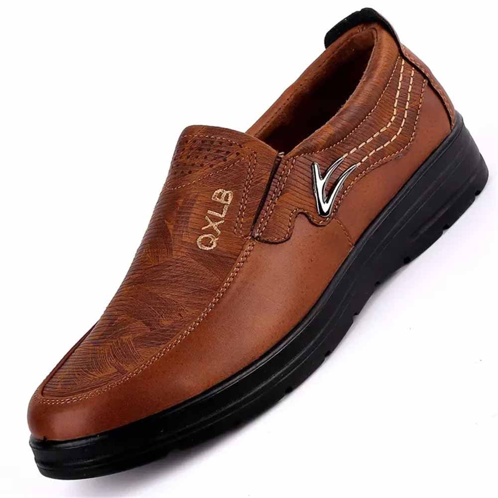 Mocassin homme cuir souple