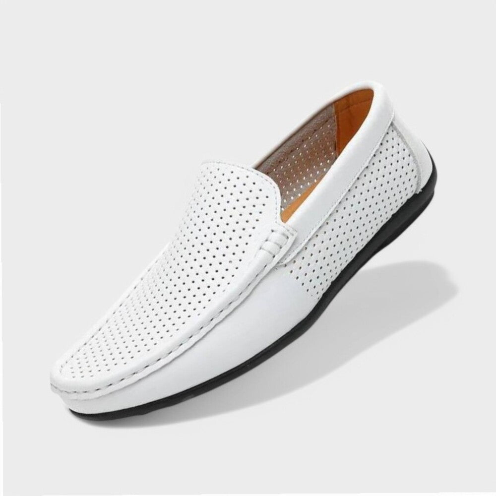 Mocassins blanc