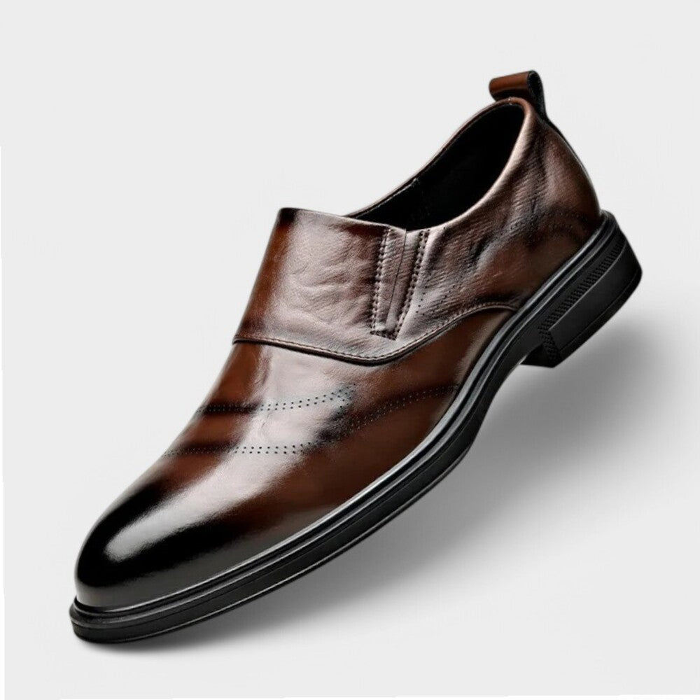 Mocassins hommes en cuir