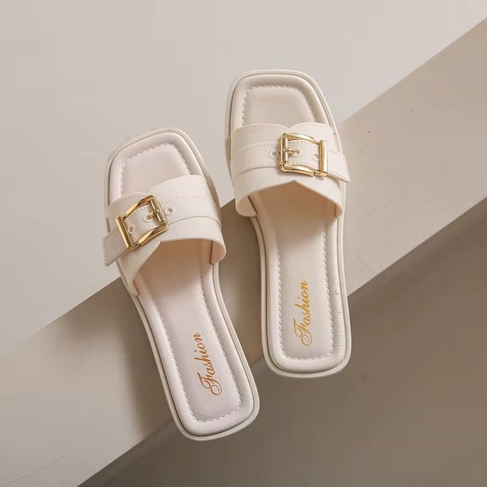Mules Élégantes Femme – Bride Réglable & Confort Estival