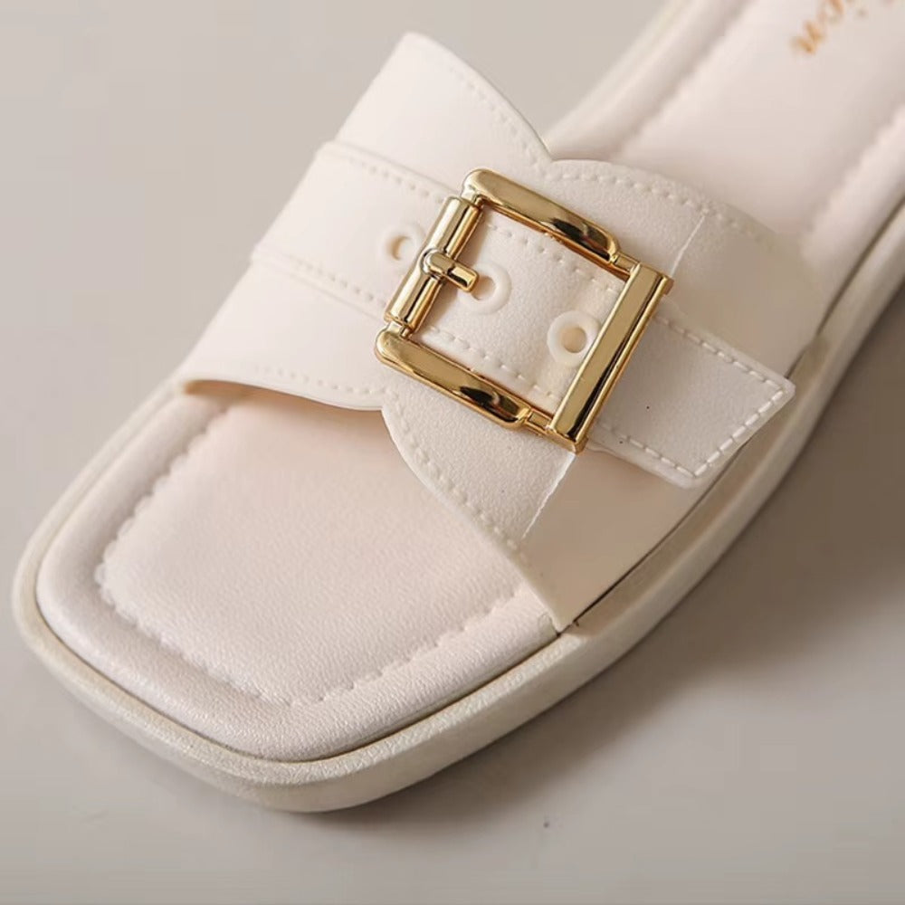 Mules Élégantes Femme – Bride Réglable & Confort Estival