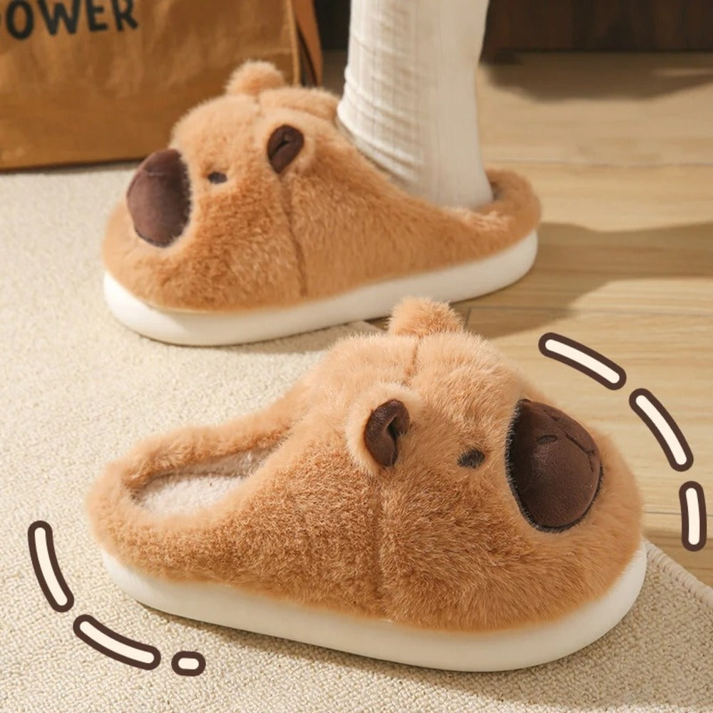 Pantoufle animaux adulte