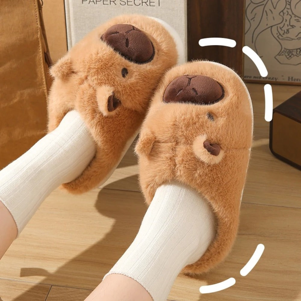 Pantoufle animaux adulte