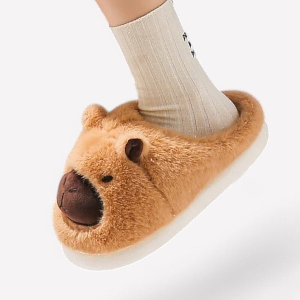 Pantoufle animaux adulte