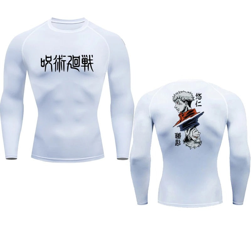 Anime compression t-shirt