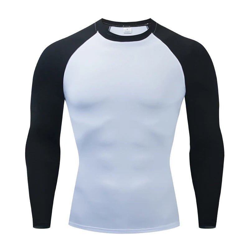 Long sleeve compression t-shirt