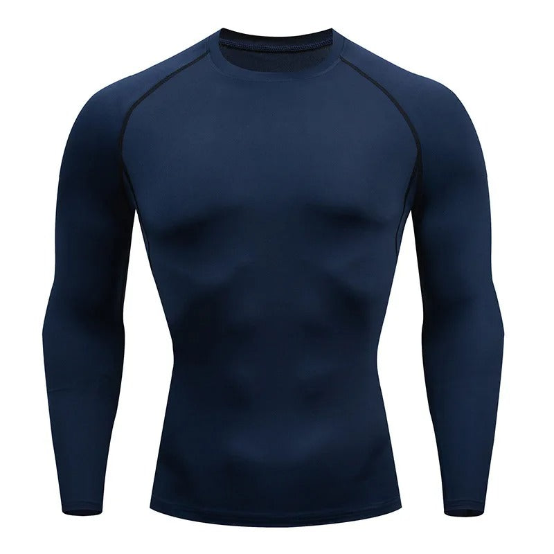 Long sleeve compression t-shirt