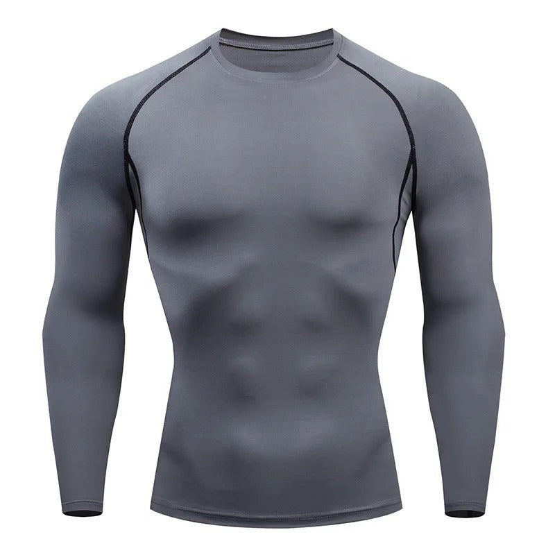 Long sleeve compression t-shirt