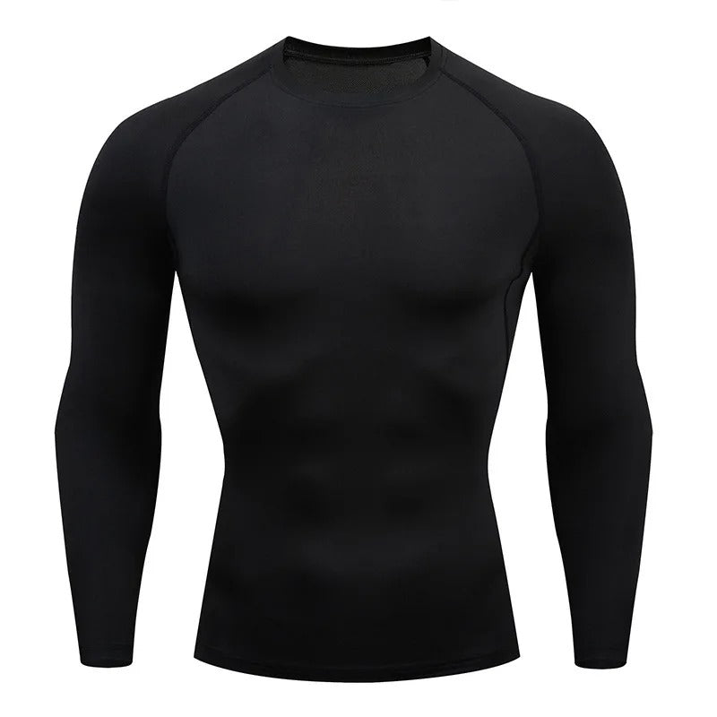 Long sleeve compression t-shirt
