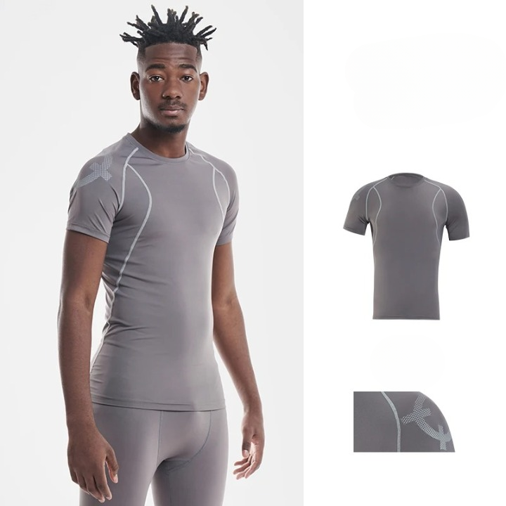 Bodybuilding compression t-shirt