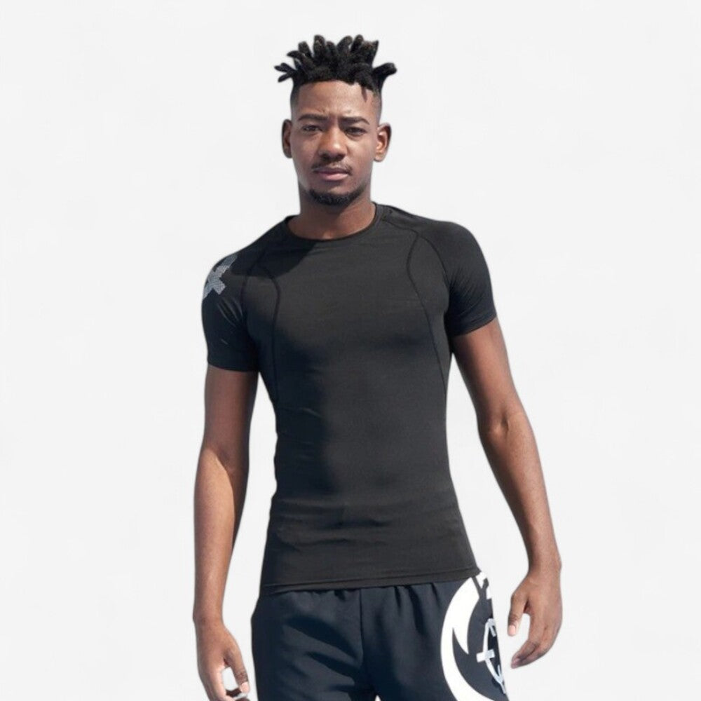 Bodybuilding compression t-shirt