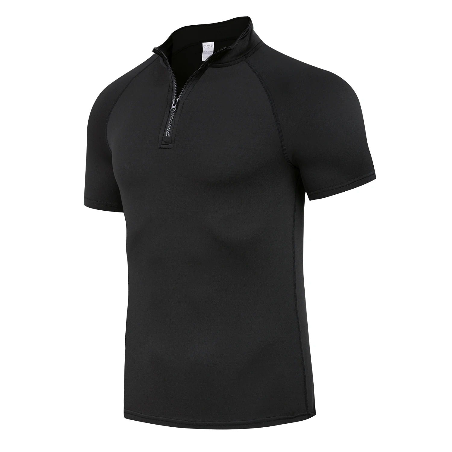 Black compression t-shirt