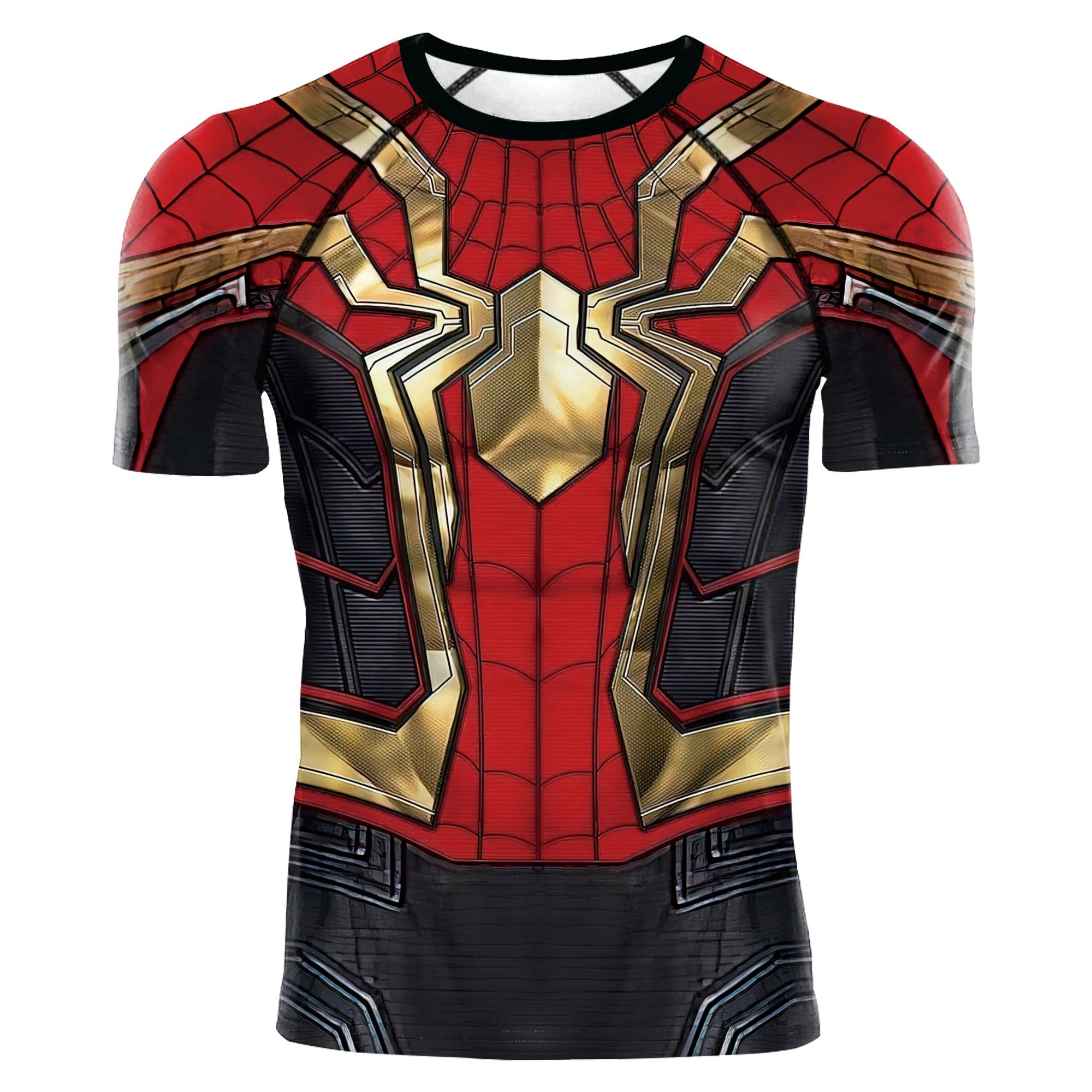 Spiderman compression t-shirt