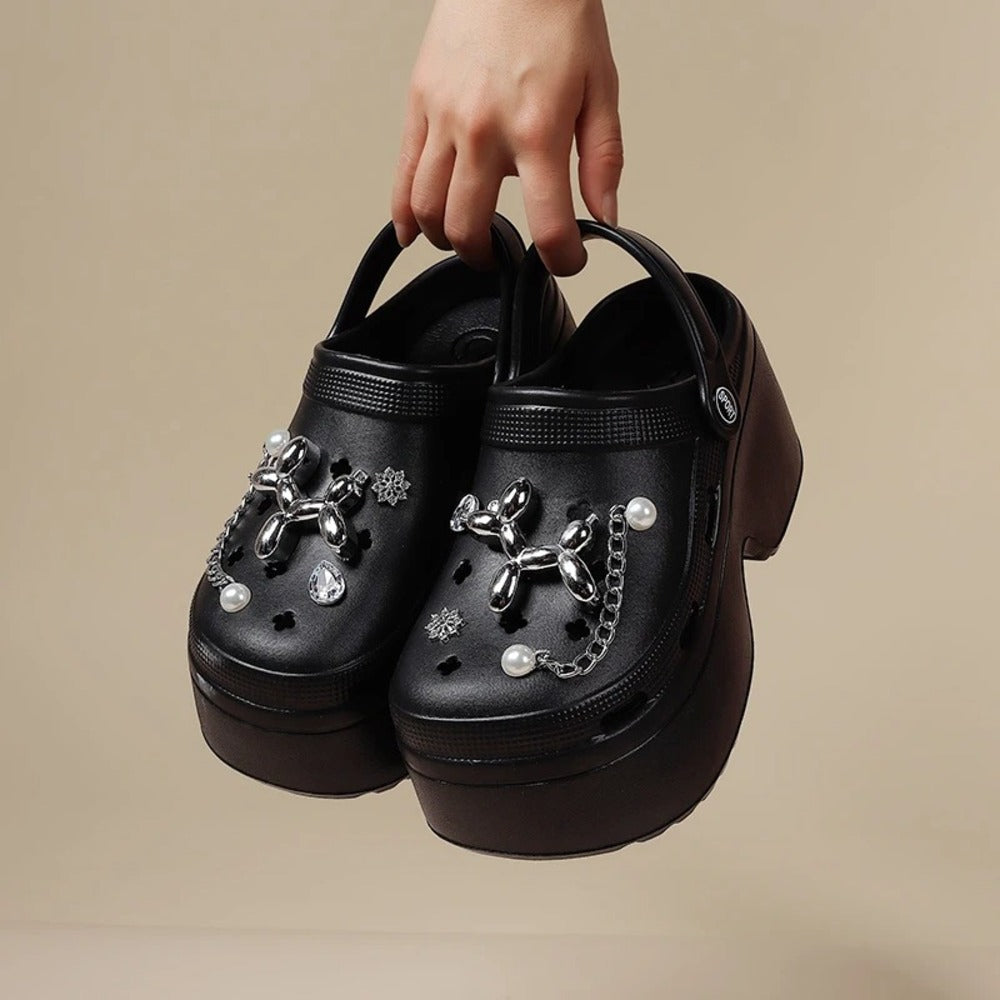 Claquette style crocs personnalisable