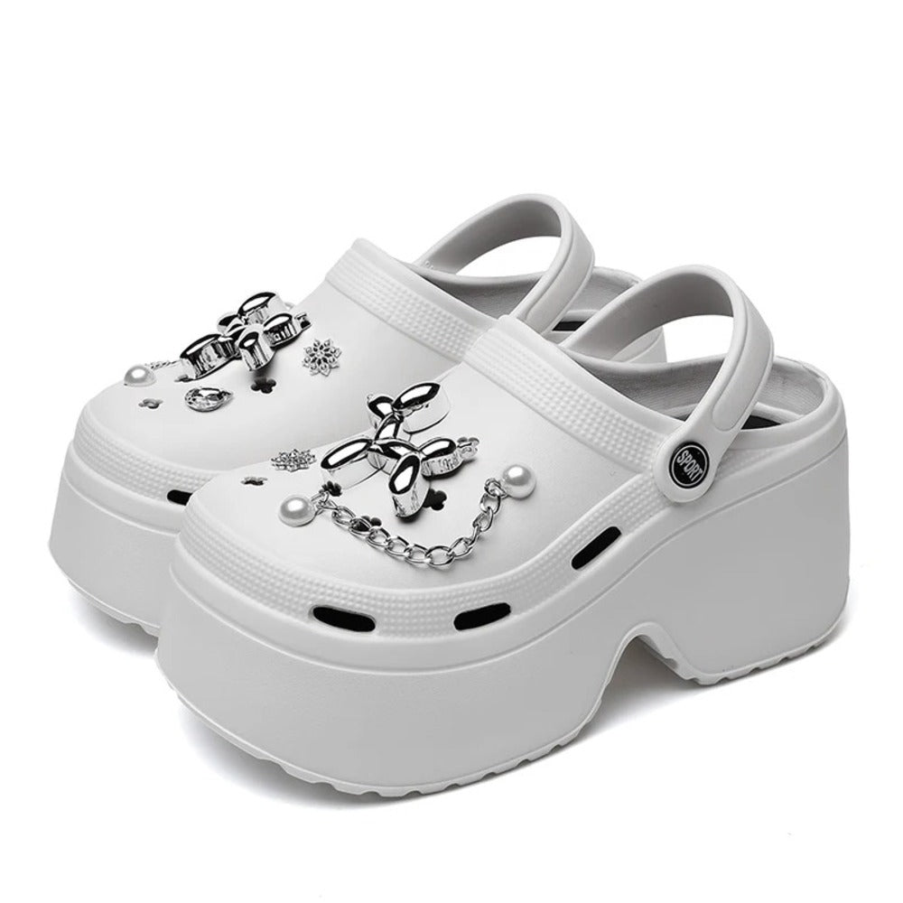 Claquette style crocs personnalisable