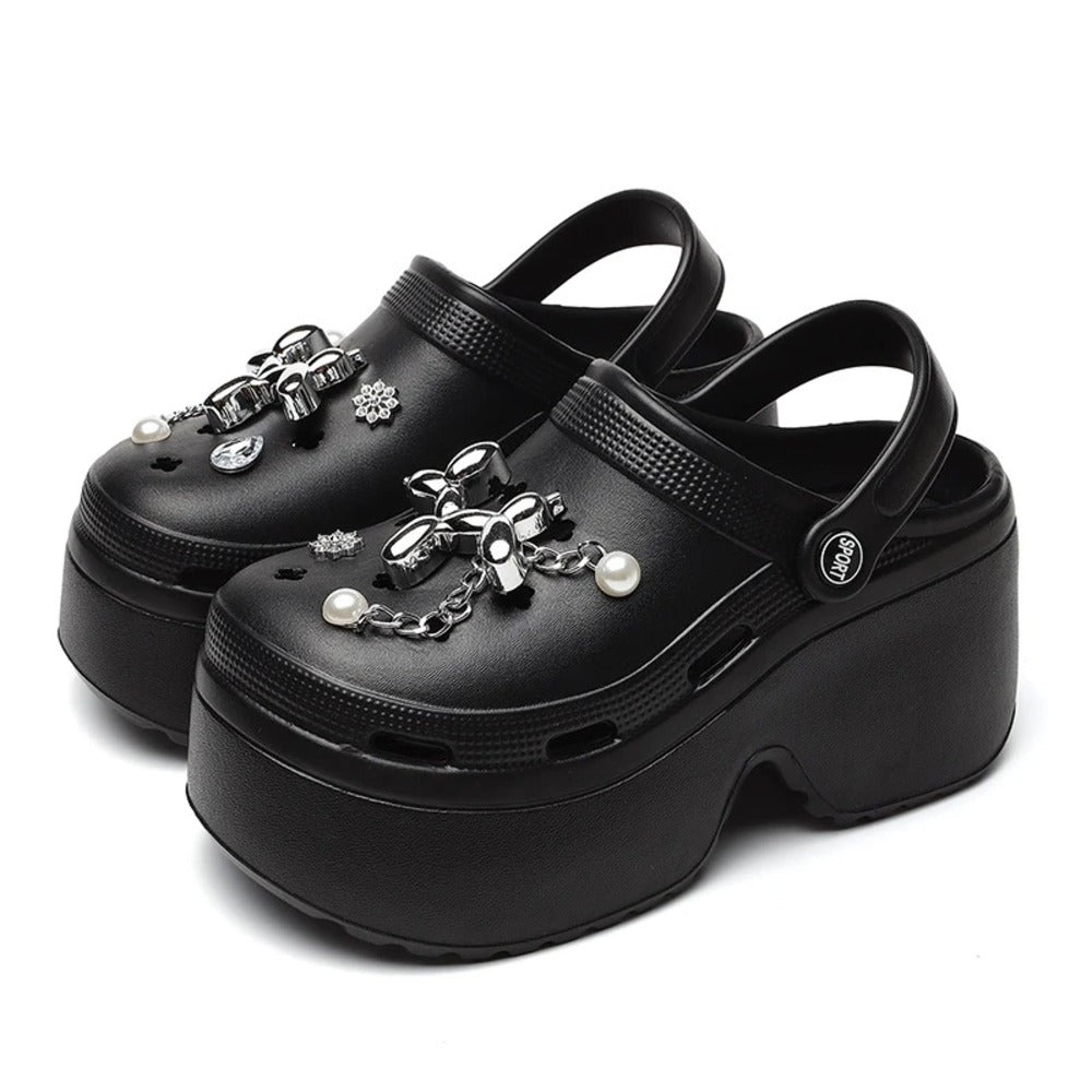 Claquette style crocs personnalisable