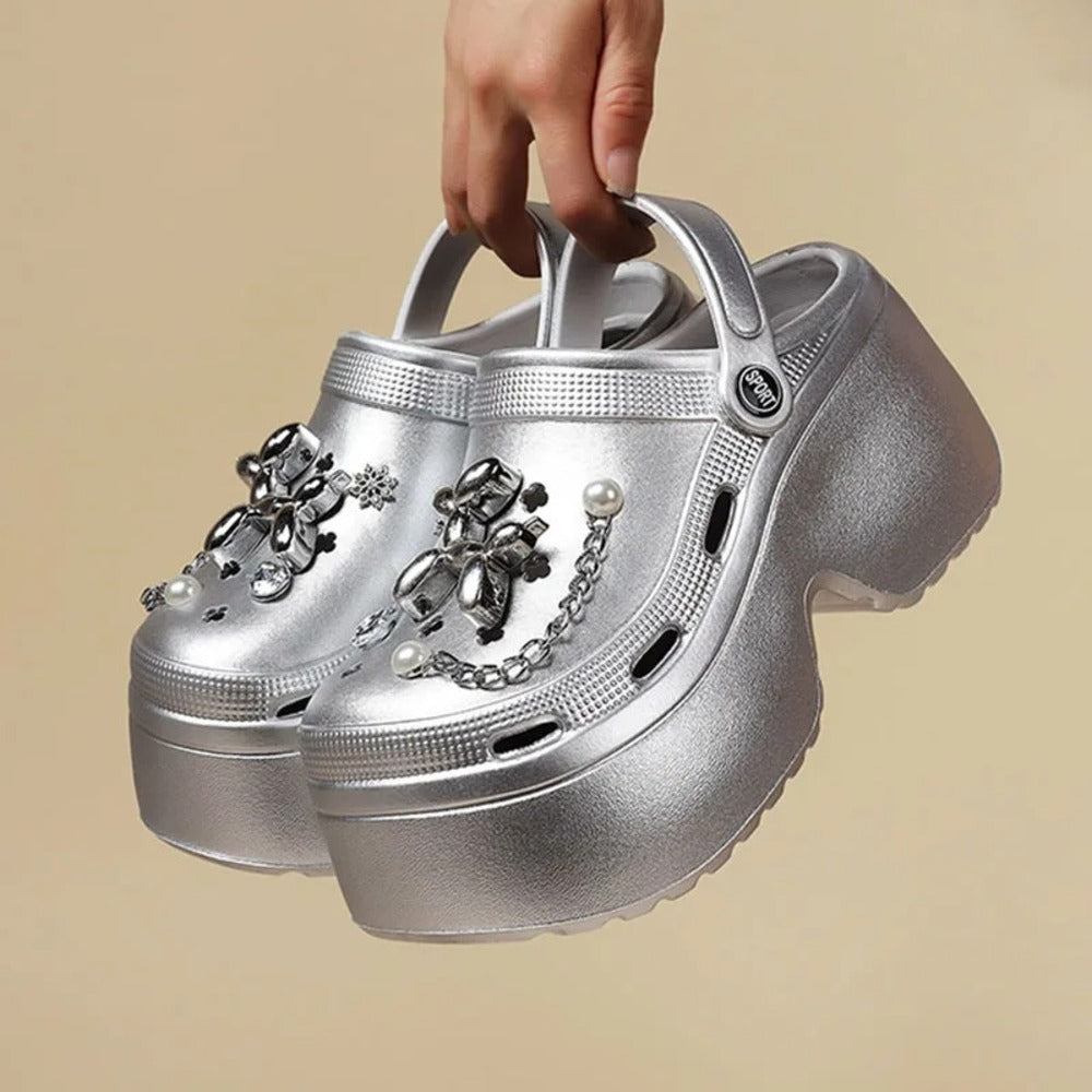 Claquette style crocs personnalisable